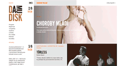 Desktop Screenshot of divadlodisk.cz